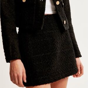 NWT Abercrombie Scarlett Tweed Mini Skort